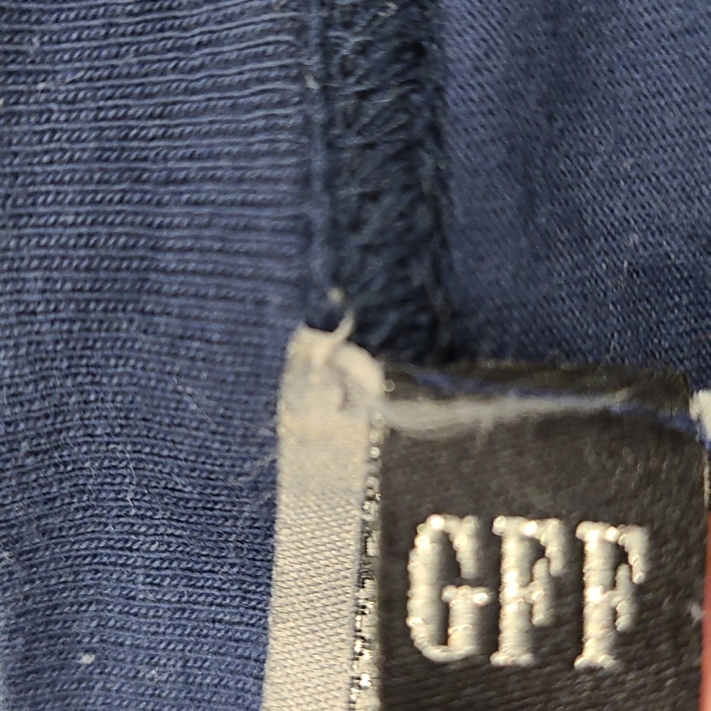 Gianfranco Ferre T-shirt Blue with white design XXL - Picture 6 of 9